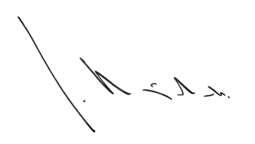 Podpis Prezydenta Miasta Krakowa Jacka Majchrowskiego